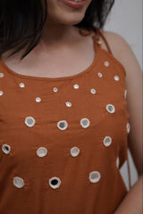 Our elegant mirrior work embroidary kurta wih plazzo co-ord set. - Vastra Gehna