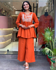 Our elegant designer printed Cord set