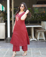 Our elegant designer printed Cord set