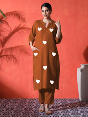 Our elegant designer printed Cord set