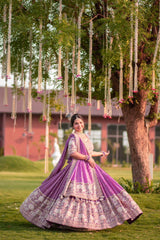 New Festival Lehenga Choli Heavy Embroidery Thread & Sequence Work