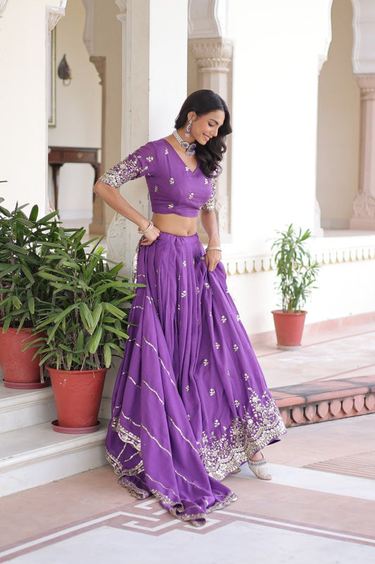 LEHENGA CHOLI WITH DUPATTA