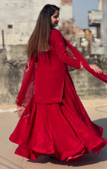 Bids Hand Work With 5mm Sequence Multi Needle Embroidery Work, Zari Work.