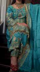 *Launching New Designer Party Wear Look Top ,Dhoti Salwar and Dupatta*