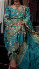 *Launching New Designer Party Wear Look Top ,Dhoti Salwar and Dupatta*