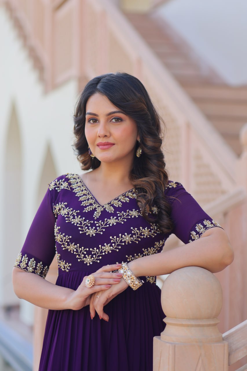 READYMADE DESIGNER GOWN - Vastra Gehna