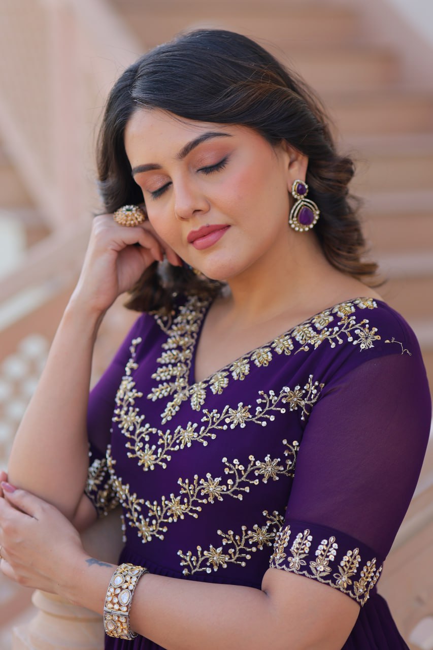 READYMADE DESIGNER GOWN - Vastra Gehna