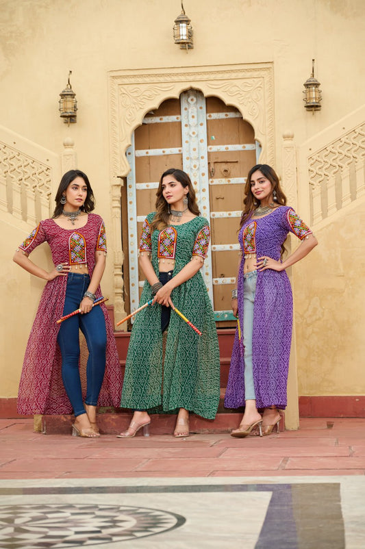 NAVRATRI DANDIYA DESIGNER VASTRA - Vastra Gehna