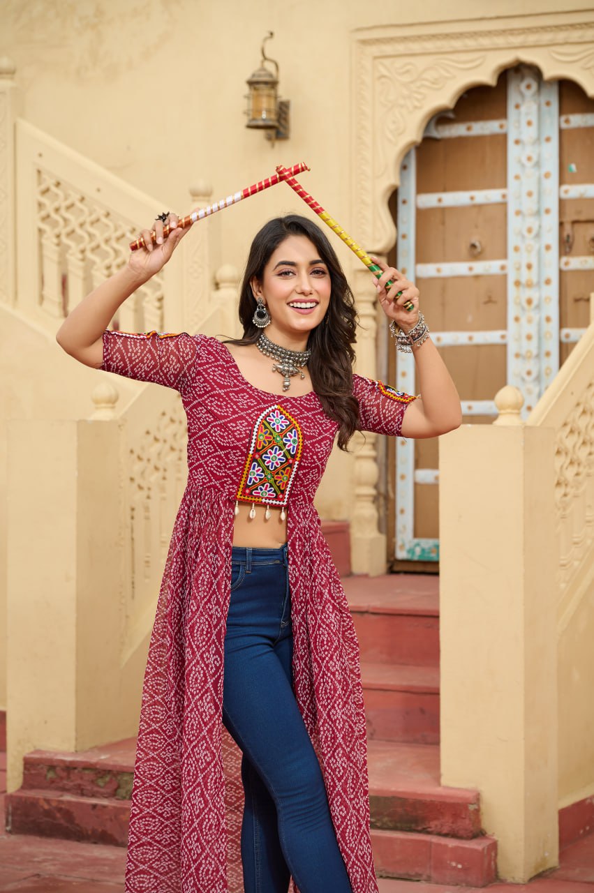 NAVRATRI DANDIYA DESIGNER VASTRA - Vastra Gehna