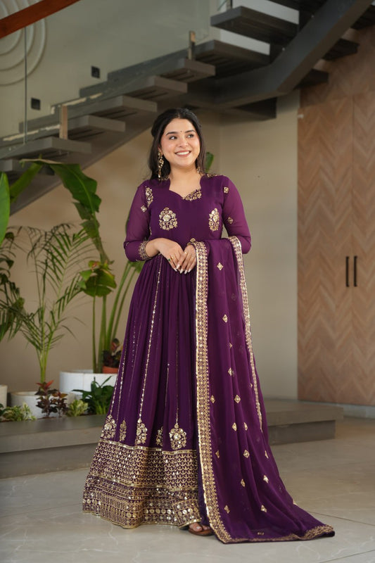 Rich Zari & Sequins - Vastra Gehna