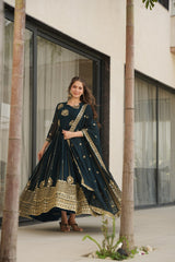 Rich Zari & Sequins - Vastra Gehna
