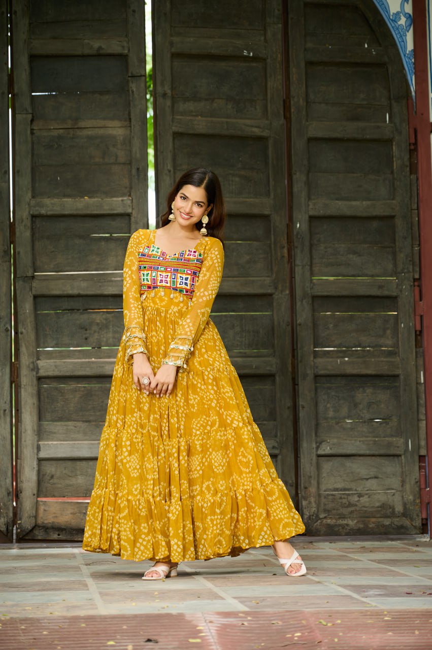 NAVRATRI DANDIYA DESIGNER VASTRA - Vastra Gehna