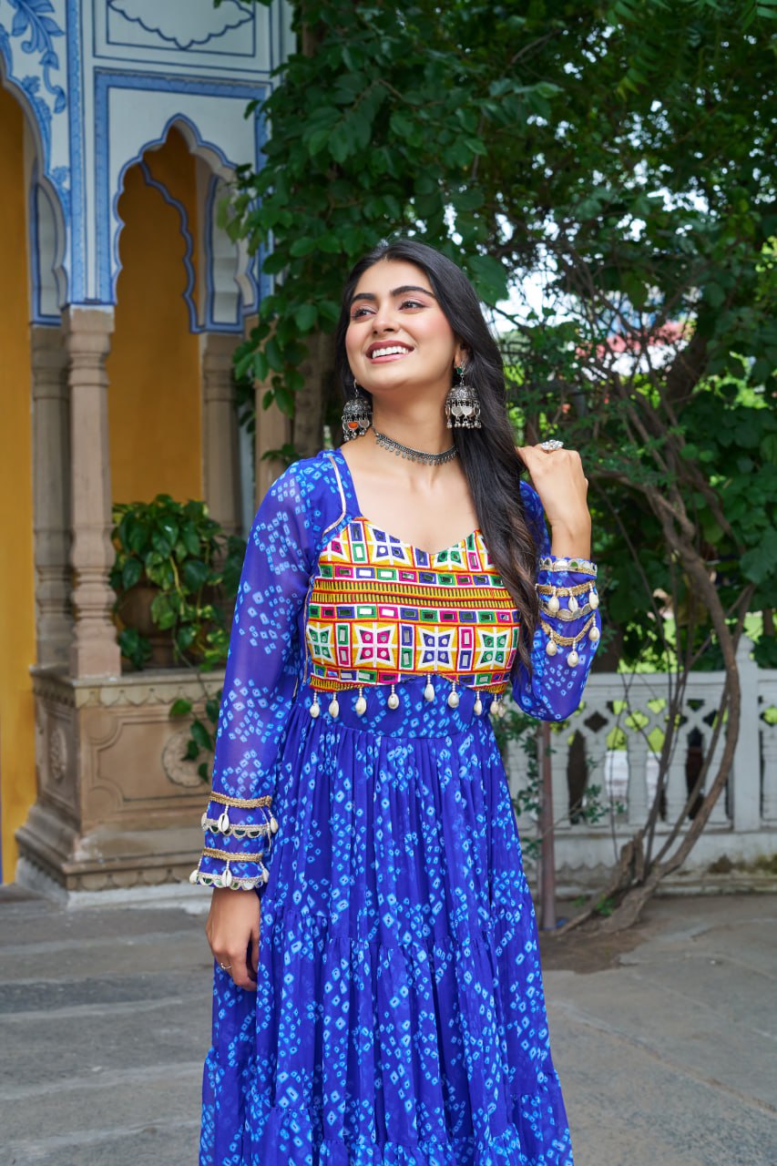 NAVRATRI DANDIYA DESIGNER VASTRA - Vastra Gehna