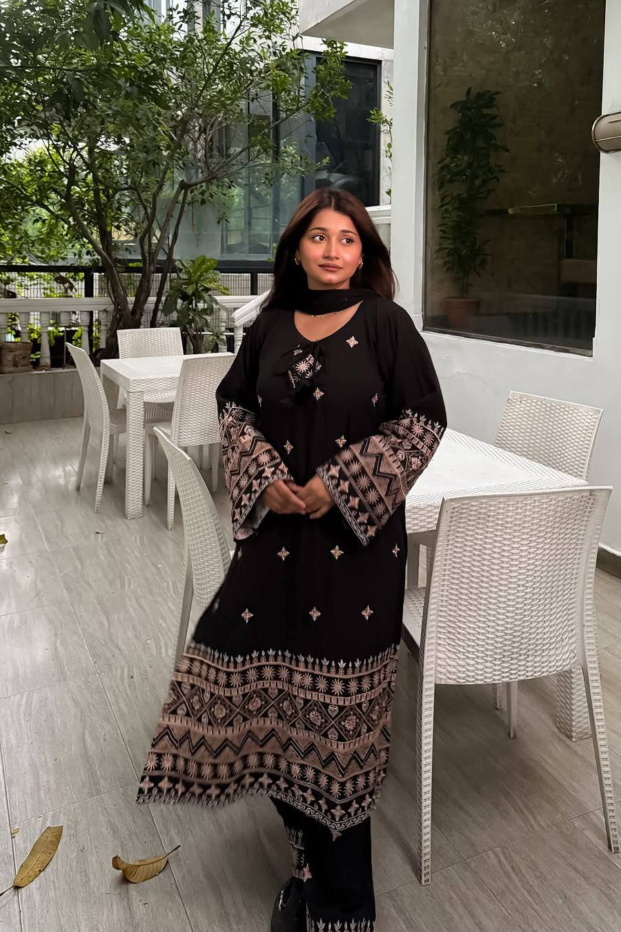 ENHANCE THE BEAUTY OF YOUR WARDROBE WITH THIS NEWLY LAUNCHED KURTI-PLAZZO SET