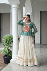 Kora Cotton With Attractive Gota-Patti Lace
