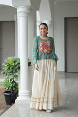 Kora Cotton With Attractive Gota-Patti Lace