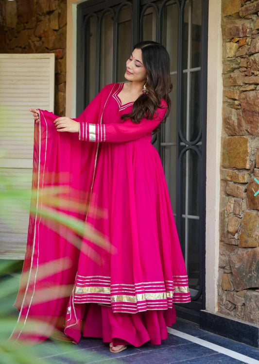 NEW ĐĚSIGNER PARTY WEAR LOOK  GOWN WITH HAVY LACE WORK*💥 - Vastra Gehna