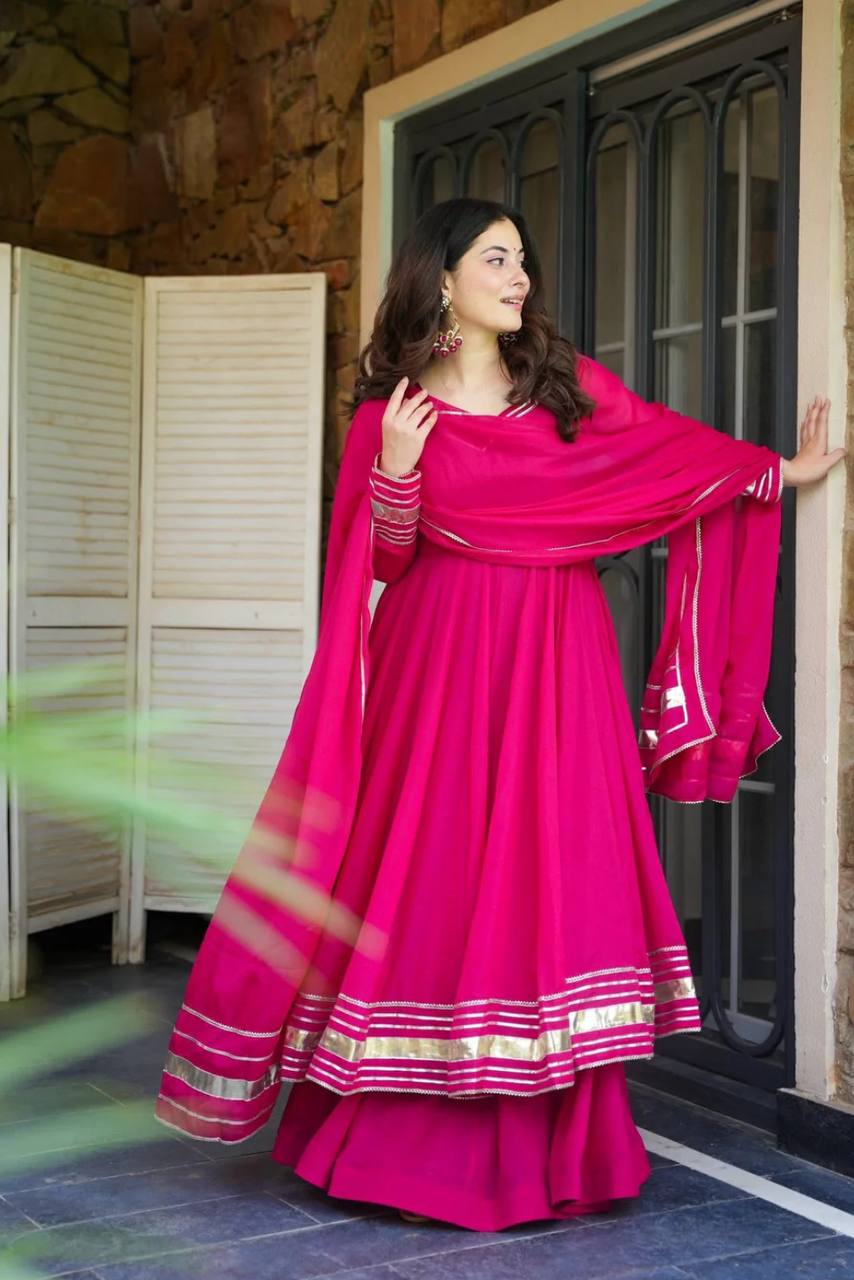 NEW ĐĚSIGNER PARTY WEAR LOOK  GOWN WITH HAVY LACE WORK*💥 - Vastra Gehna