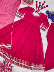 NEW ĐĚSIGNER PARTY WEAR LOOK  GOWN WITH HAVY LACE WORK*💥 - Vastra Gehna