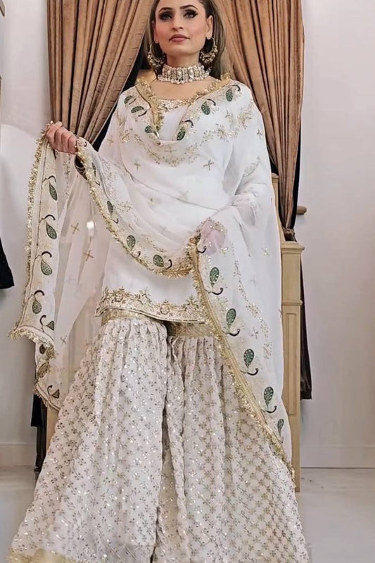 WITH FANCY DUPPATA WITH  EMBROIDERY WORK*✅ - Vastra Gehna