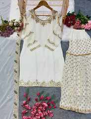 WITH FANCY DUPPATA WITH  EMBROIDERY WORK*✅ - Vastra Gehna