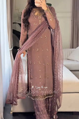 Heavy Faux Georgette With Embroidery Sequence Work - Vastra Gehna