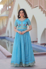 Gold Crush DESIGNER GOWN - Vastra Gehna