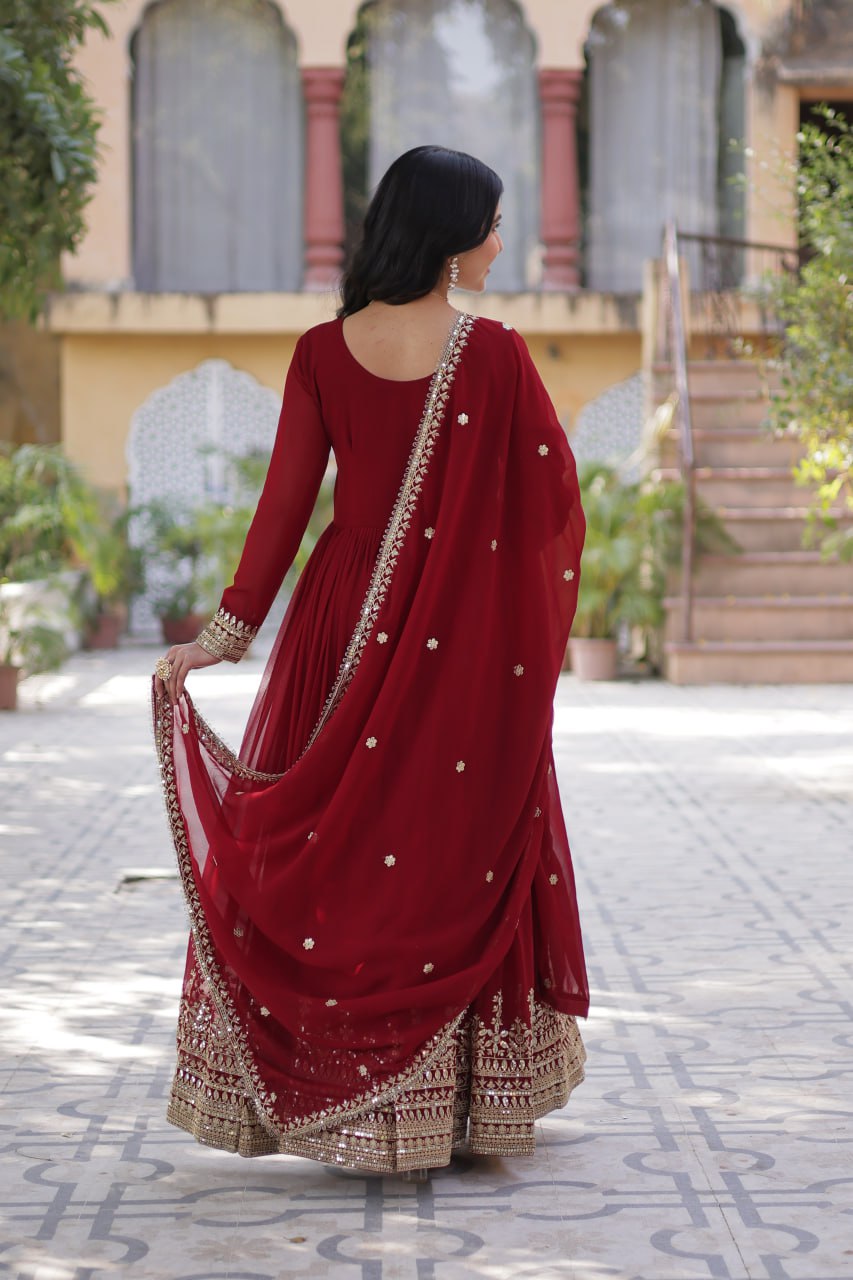 PREMIUM DESIGNER READYMADE GOWN COLLECTIONS. - Vastra Gehna