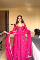 New Designer Party Wear Look Top-bottom and Dupatta With Heavy Embroidery Work