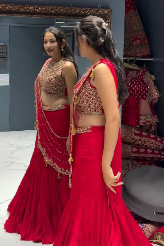 New Super hit Sequence Embroidery Lehengha choli - Vastra Gehna
