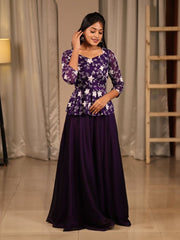 *TWO IN ONE DESIGNER SAREE - Vastra Gehna