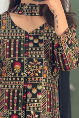 New Party Wear Look Jacket  And Plazzo With Duppata - Vastra Gehna