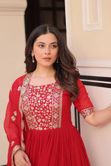 DESIGNER READYMADE GOWN - Vastra Gehna