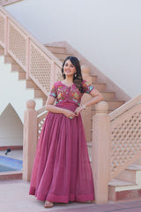 DESIGNER READYMADE KOTI-GOWN - Vastra Gehna
