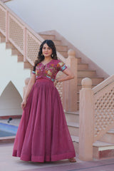 DESIGNER READYMADE KOTI-GOWN - Vastra Gehna