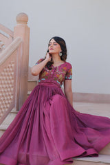 DESIGNER READYMADE KOTI-GOWN - Vastra Gehna