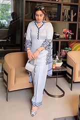 ARSI SALVAR . WITH FANCY DUPPATA AND EMBROIDERY WORK - Vastra Gehna