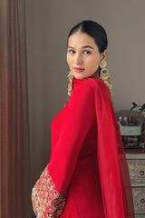 AND SALVAR . WITH FANCY DUPPATA AND EMBROIDERY WORK* - Vastra Gehna