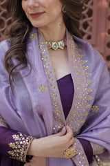 Star Georgette with Embroidery LEHENGA - Vastra Gehna