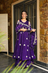 :HAVY FOX GOURGATE PARTY WEAR LOOK  GOWN - Vastra Gehna