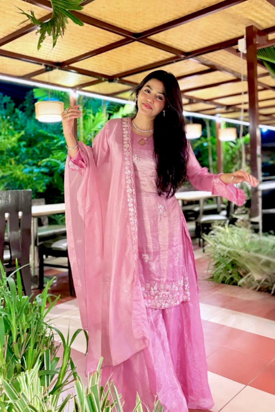 ENHANCE THE BEAUTY OF YOUR WARDROBE WITH THIS NEWLY LAUNCHED KURTI-PLAZZO SET
