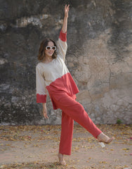 Our elegant designer printed Cord set