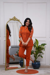 Our elegant designer printed Cord set