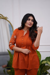 Our elegant designer printed Cord set