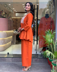 Our elegant designer printed Cord set