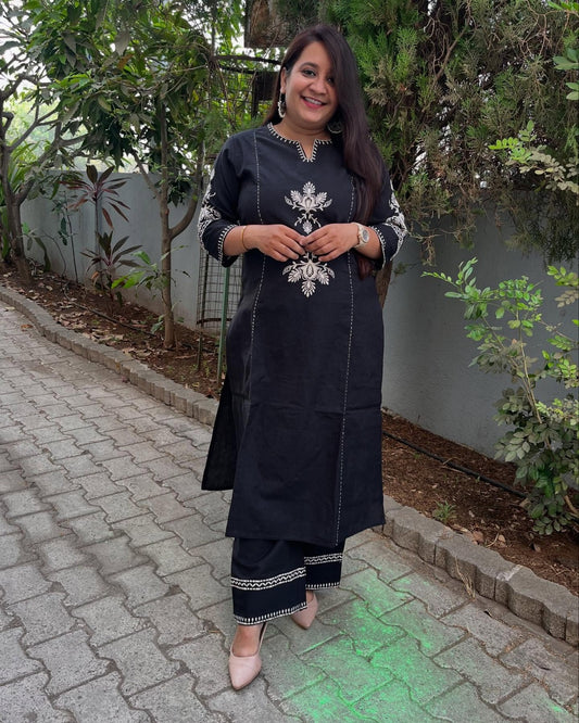 Our elegant designer printed Cord set