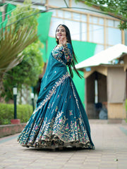 New Festival Lehenga Choli  Heavy Embroidery Thread  Sequence Work