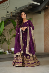 PREMIUM DESIGNER READYMADE GOWN-DUPATTA