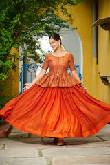 Designer Sequins Embroiderd Readymade Lehenga choli