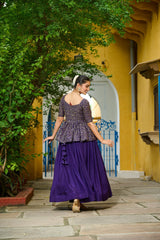 Designer Sequins Embroiderd Readymade Lehenga choli